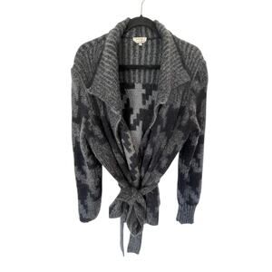 Max Mara Charcoal Gray Wool Mohair Sweater Size Large